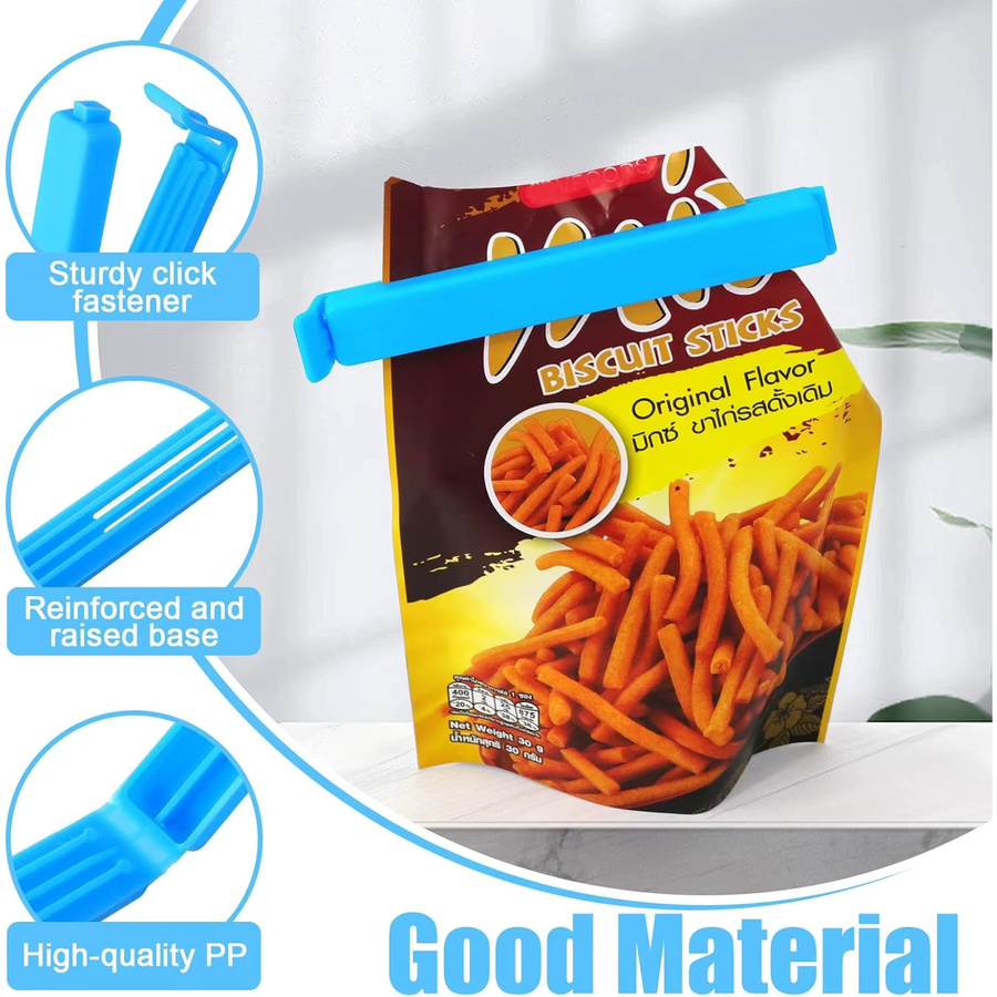 Multicolour Kunststoff Clips zur Abdichtung von Lebensmittel- und Snacktüten für die Küchenorganisation, 5 bis 100 Stück - Bild 3