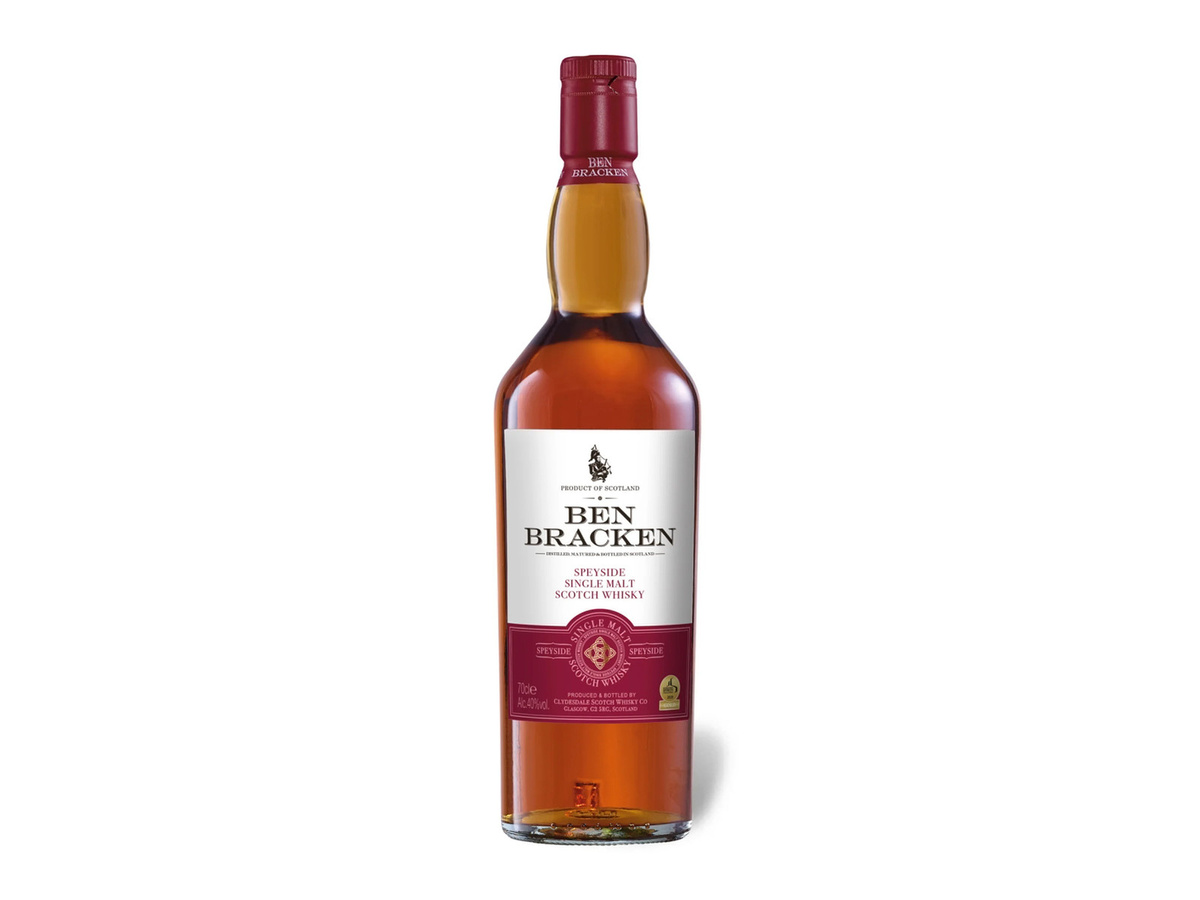 Ben Bracken Speyside Single Malt Scotch Whisky Schottland 0,7 l - Bild 2