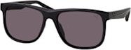 Puma PU 0442S Sonnenbrille, Vollrand, quadratisch, Kunststoff, Herren, black grey - Bild 1