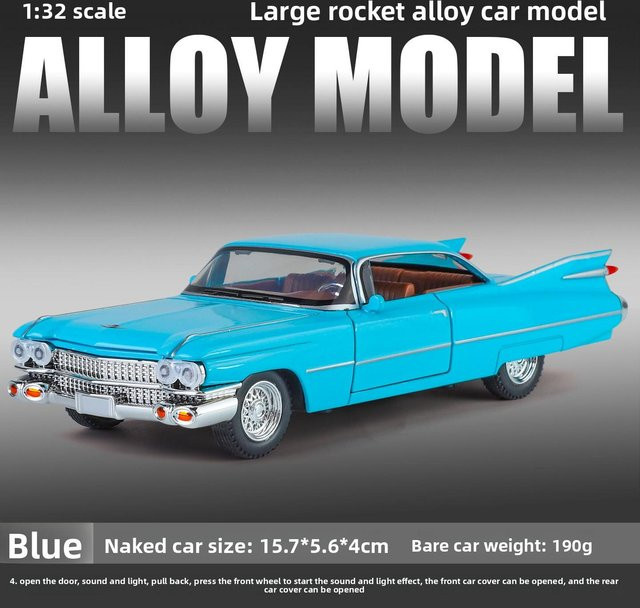 Linyi toy car Eldorado Biarritz, Spielzeug Fahrzeuge, 1:32, mit Sound und Licht, ab 4 Jahren - Bild 1