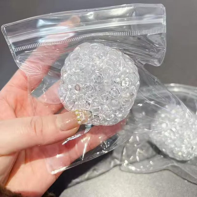 Quetschbare Blasenball Klare Eisperlen, Fidget Spielzeug - Bild 1