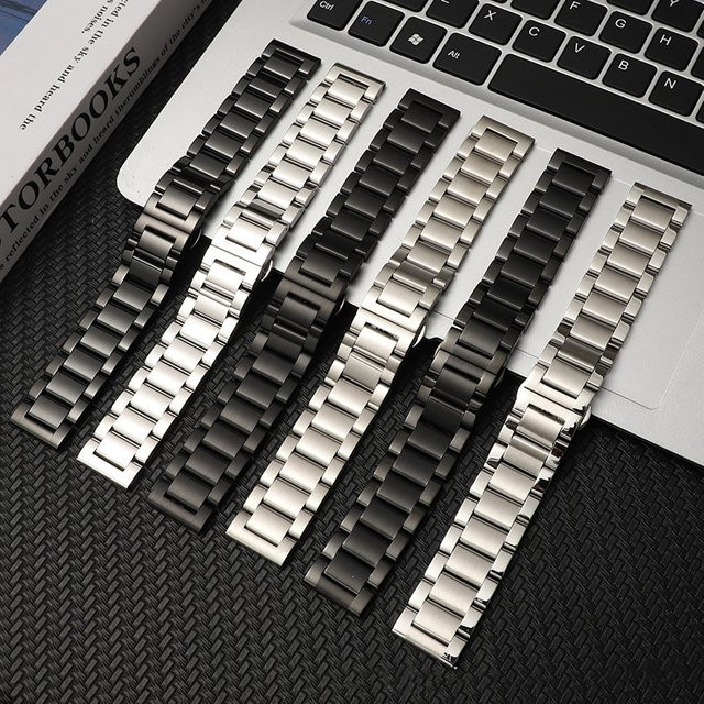 Zhangeer Uhrenarmband Edelstahl, Silber, Unisex - Bild 1