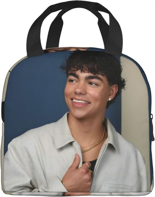 Fancy Style Studio Thermisch isolierte Lunchtasche in Blau - Bild 1