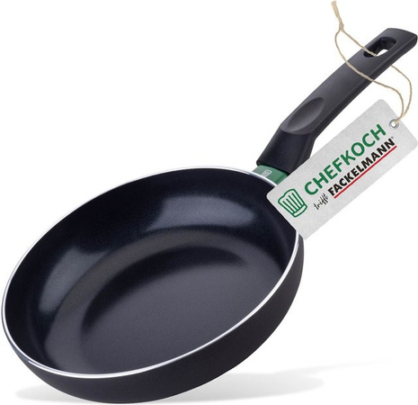 Fackelmann Bratpfanne Bielefeld mit Keramikbeschichtung in Grün und Schwarz, Durchmesser: 20 cm