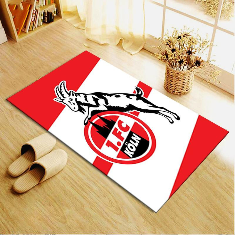 FC Köln Teppich On My Love Home in Rot, rutschfest und waschbar, B/T: 200 x 160 cm - Bild 6