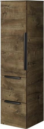 Pelipal Midischrank Quantum 07 Eiche Ribbeck Quer, Farbe Eiche, Breite: 30 cm, Höhe: 121 cm, Tiefe: 33 cm