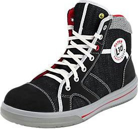 Elten Sicherheitsschnürstiefel Sensation Mid ESD S2 in Schwarz-Grau-Blau Größe 40 - Bild 3