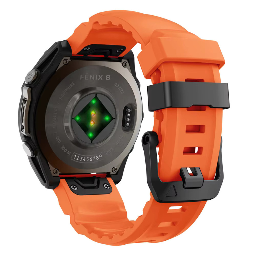Garmin Uhrenarmband Silikon, QuickFit, 22/26 mm, orange - Bild 2