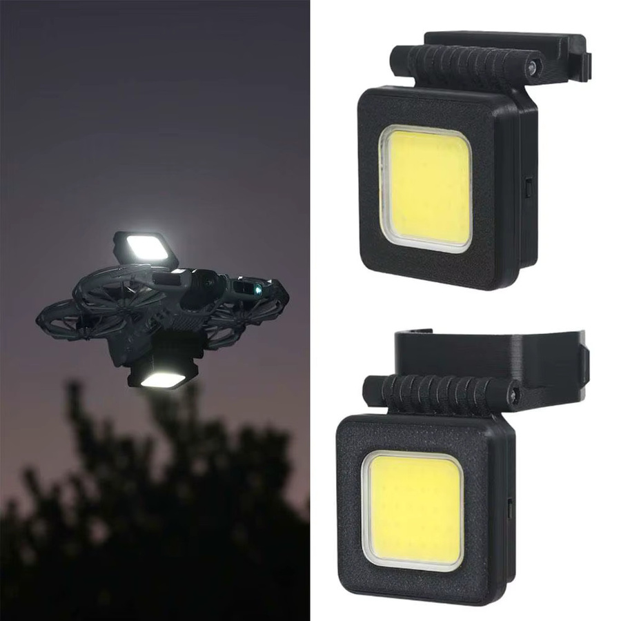 DJI Neo 2 Nachtfahrlicht Wiederaufladbare LED-Navigationslampe mit Schnellverschluss für das Landegestell - Bild 5