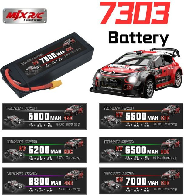 Mjx Hyper Go 10208/7303 4S 7000mAh Akku mit Ladegerät, RC-Spielzeug, Zubehör - Bild 1
