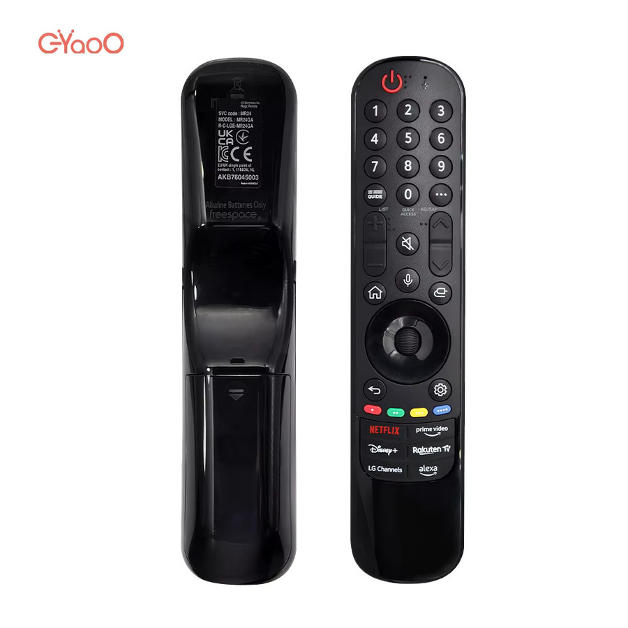 EYAOO Magic Voice MR24GA Fernbedienung mit Zeiger in Schwarz, kompatibel mit LG OLED42C4AUA und OLED48B4AUA Serien - Bild 5
