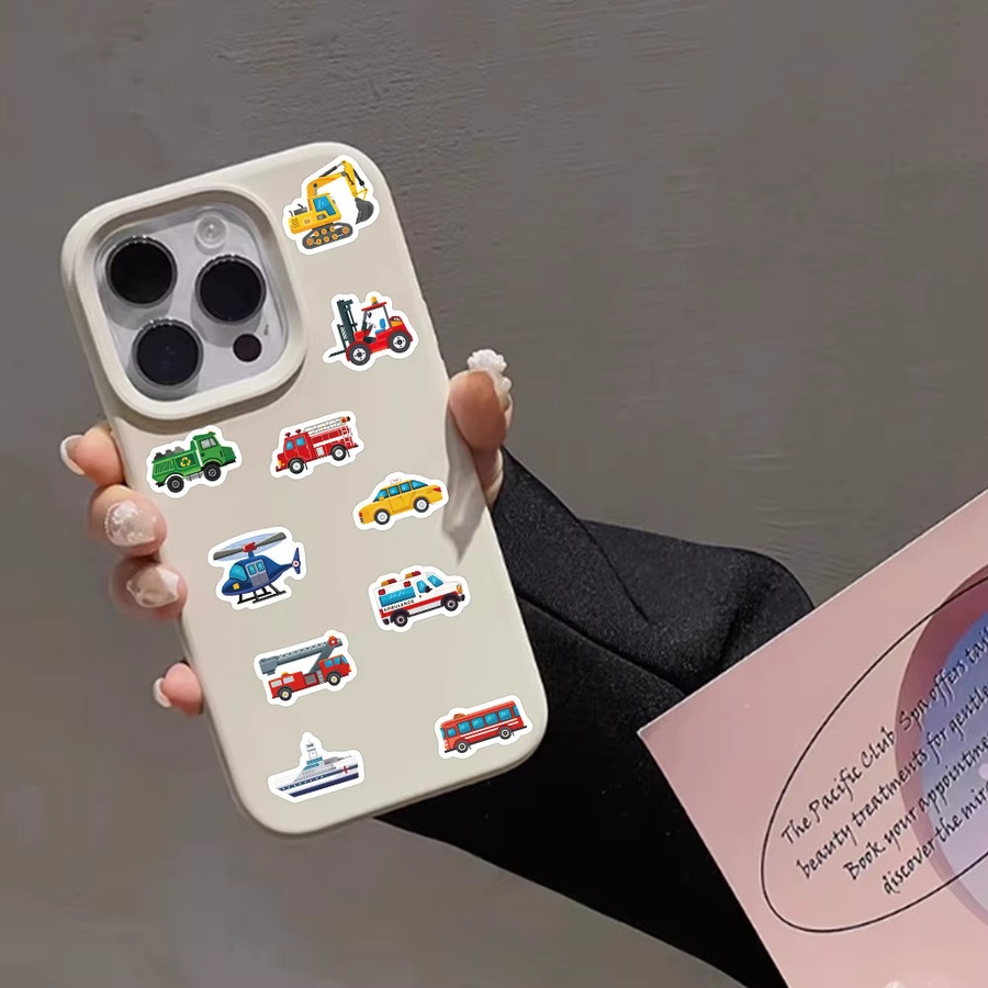 500 Stück PickJoy Vinyl Rollen-Aufkleber im Street-Style für LKW, Fahrzeuge, Laptop und Fahrrad, Multicolour - Bild 3