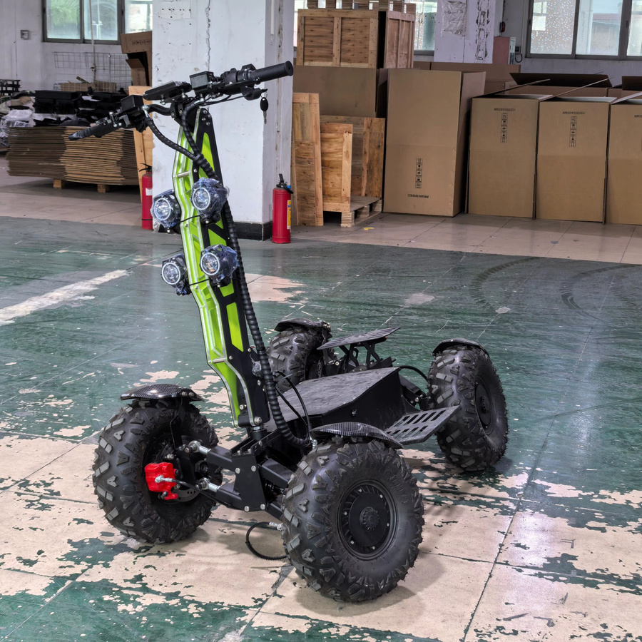 CNZKO E-Scooter, Elektro-Quad Bike, 4WD, 4x4, Offroad-Scooter - Bild 4