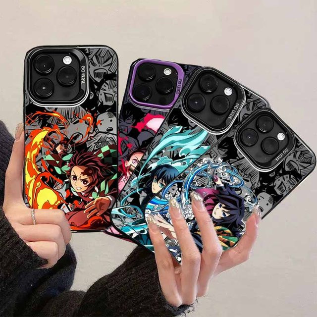 Bandai D-Demon S-Slayer Cartoon Anime Handyhülle für iPhone in Multicolour - Bild 1