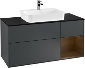 V&B Waschtischunterschrank Finion in Lackausführung, Breite: 120 cm, Tiefe: 50,1 cm, Höhe: 50,1 cm - Bild 1
