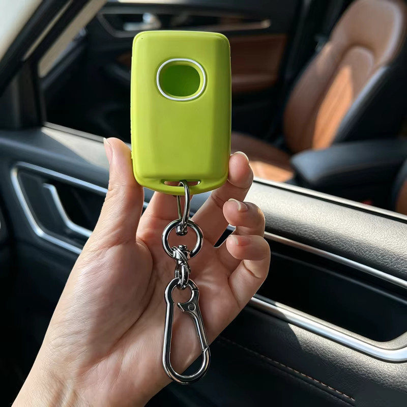 ICAR Silikon Smart Key Hülle in Grün für Mazda CX-30 CX-3 CX-5 CX-7 CX-9 CX-4 mit 4 Tasten und Schlüsselanhänger - Bild 4
