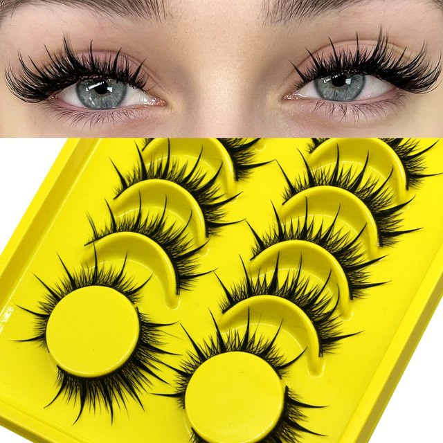 VELTRINAY Manga Lashes Künstliche Wimpern, Unisex - Bild 1