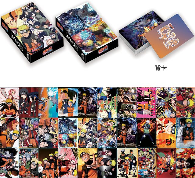 Bandai Naruto Kakashi Sammelkarten, 30-teiliges Set, bunt - Bild 1