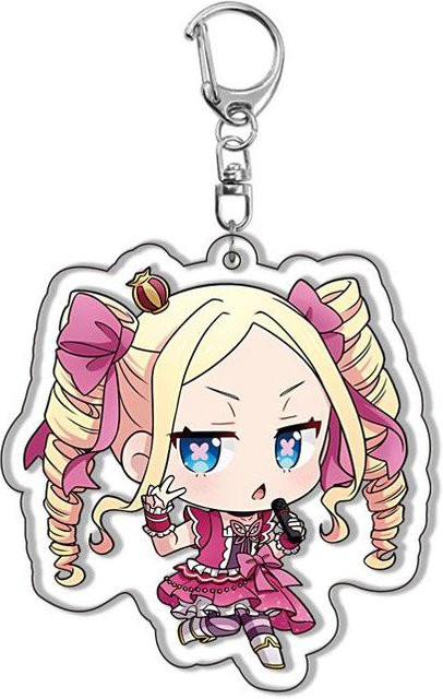 CHIC STUDIO Schlüsselanhänger Anime Cosplay, 6 cm, Unisex, weiß - Bild 1