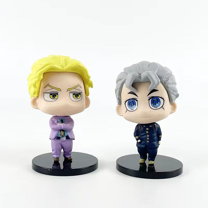 FLIP OCTOPUS Anime Figur JoJo Diamond is Unbreakable mit Josuke, Jōtarō und Kira Yoshikage als buntes Desktop Ornament - Bild 3