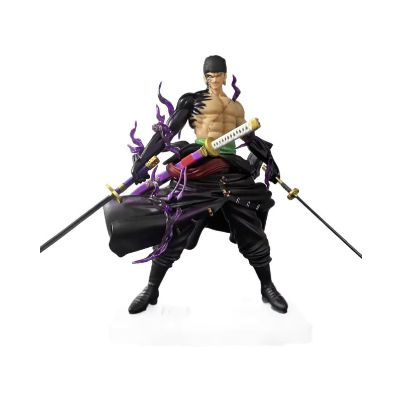 Bandai One Piece Anime Figur Roronoa Zoro aus PVC in Multicolor, Höhe: 23 cm - Bild 2
