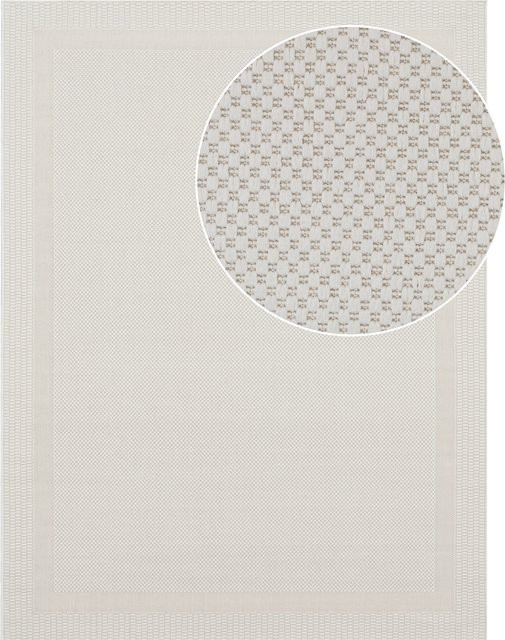 In- & Outdoor-Teppich Romana Weiß, Breite: 80 cm, Länge: 250 cm, Fußbodenheizungsgeeignet - Bild 1