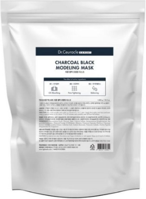 DR. Ceuracle Charcoal Black Modelliermaske, 1000 ml, Aktivkohle - Bild 1