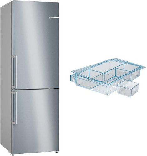 Bosch Kühl-Gefrierkombination KGHN36VICT in Edelstahl/Cleansteel - Bild 1