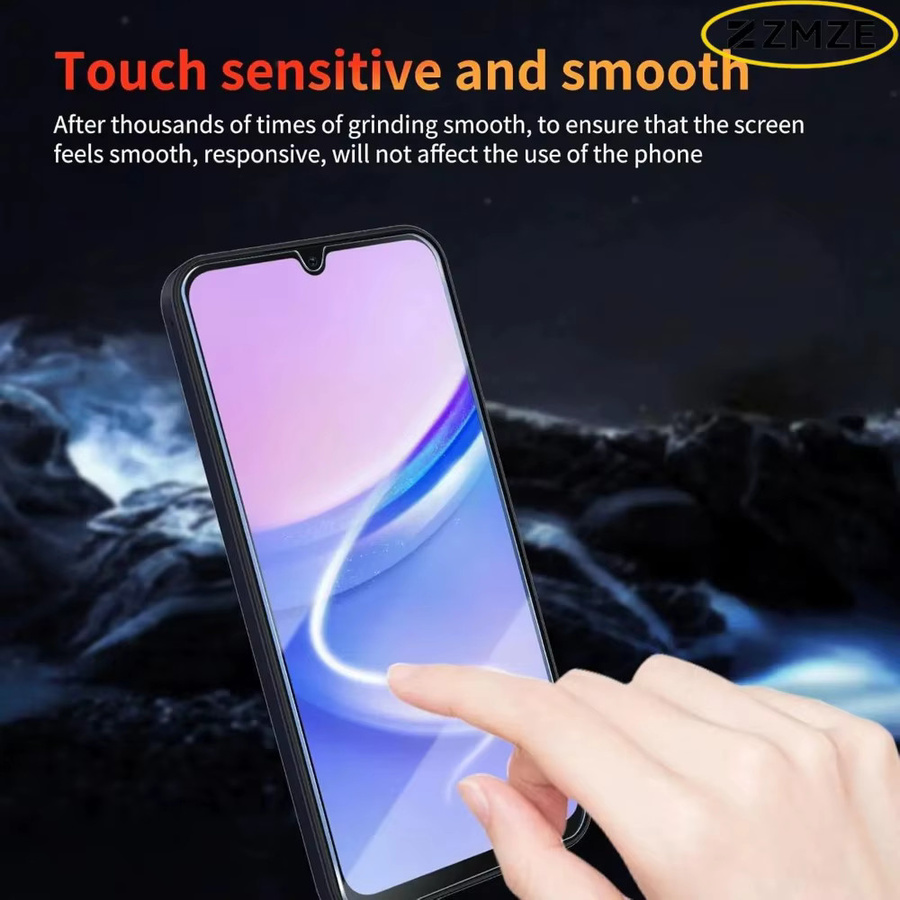 3er-Pack Displayschutz aus gehärtetem Glas für Samsung A05 A54 A71 A35 A55 A26 A90, transparent und kratzfest - Bild 4
