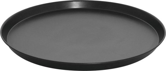 Schneider Pizzablech rund aus Stahl, Schwarz, H: 2,5 cm, Ø: 30 cm - Bild 1