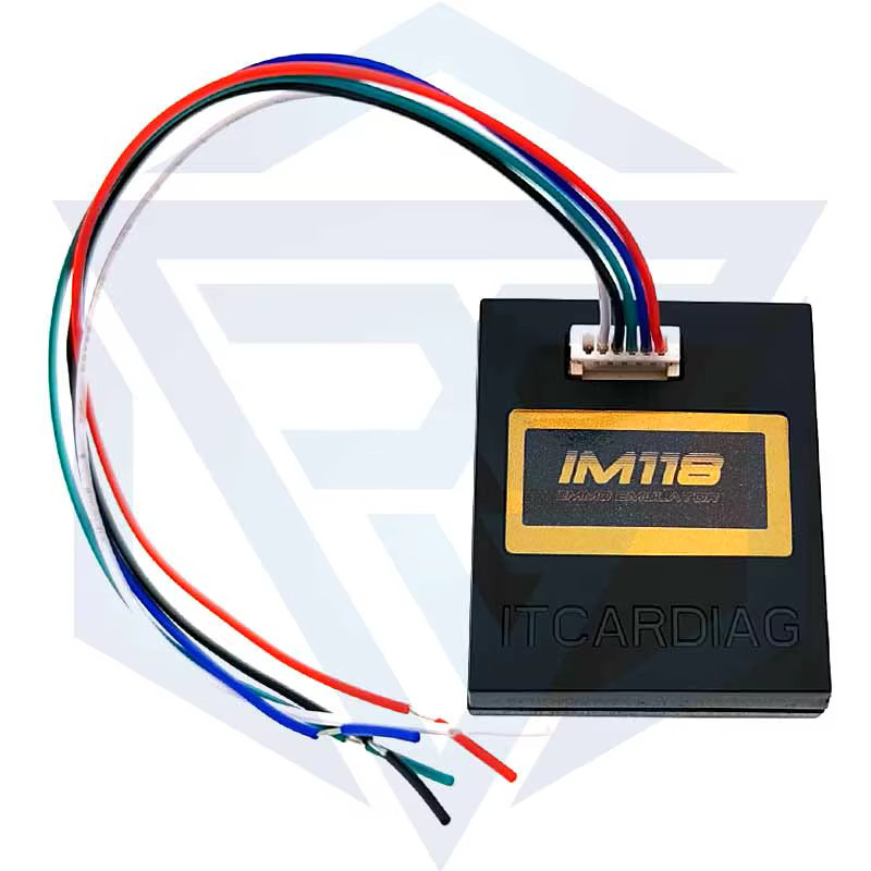 ITCARDIAG IM118 IMMO Off Emulator Sitzbelegungssensor Autodiagnosetool für K-LINE und CANBUS in Schwarz - Bild 4