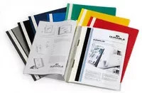Durable Angebotshefter DURAPLUS DIN A4 Blau Transparent - Bild 2
