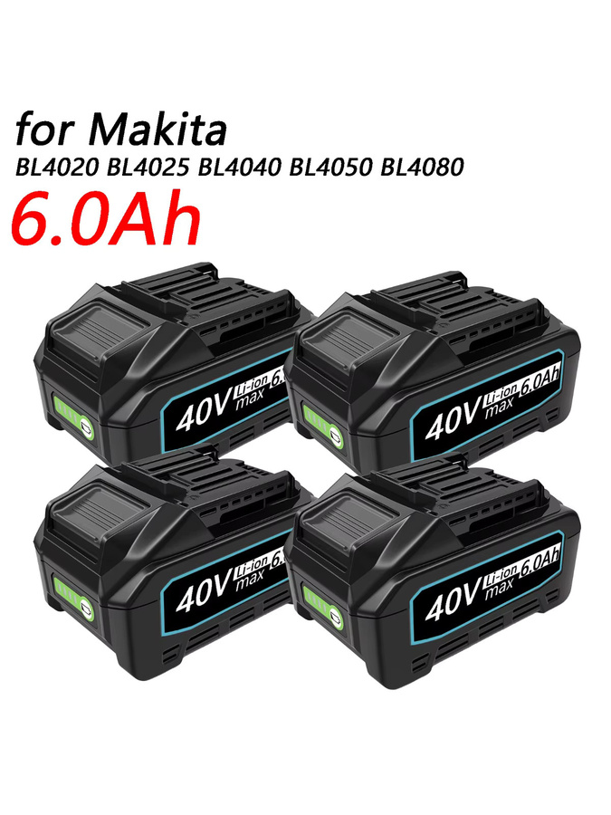 Makita XGT 40V Li-Ion Akku 6,0 Ah in Schwarz für elektrische Bohrer und Schrauber - Bild 6