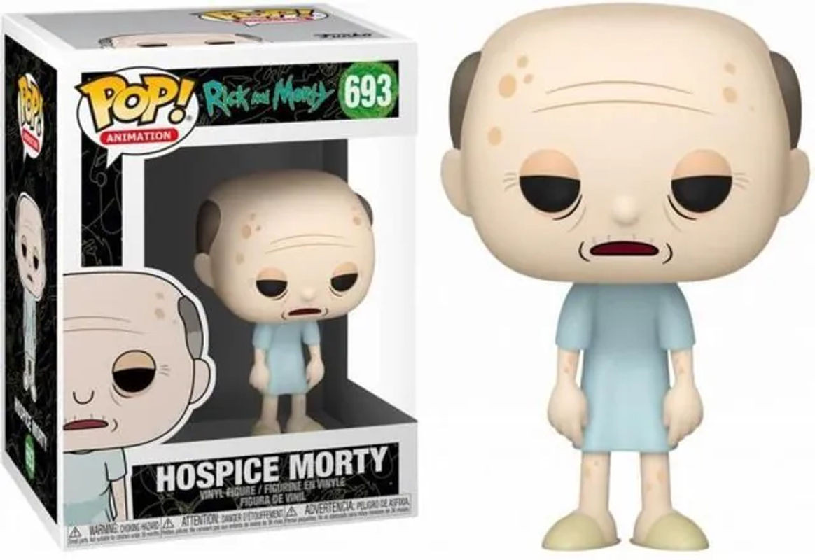 Funko Pop Nr. 693 Hospiz Morty Wackelkopf Figur aus Kunststoff in Mehrfarbig - Bild 1