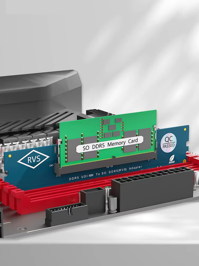 APWIKOGER DDR5 Adapter SO-DIMM zu U-DIMM Konverter für Laptop-RAM auf Desktop-PC - Bild 6
