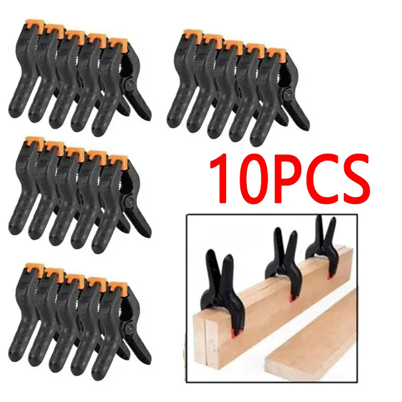 KAFNHCKA Hintergrund-Clips für Fotostudios, 2-Zoll-Klemmen zur Befestigung von Fotohintergründen und Green Screens, Schwarz und Grün - Bild 2