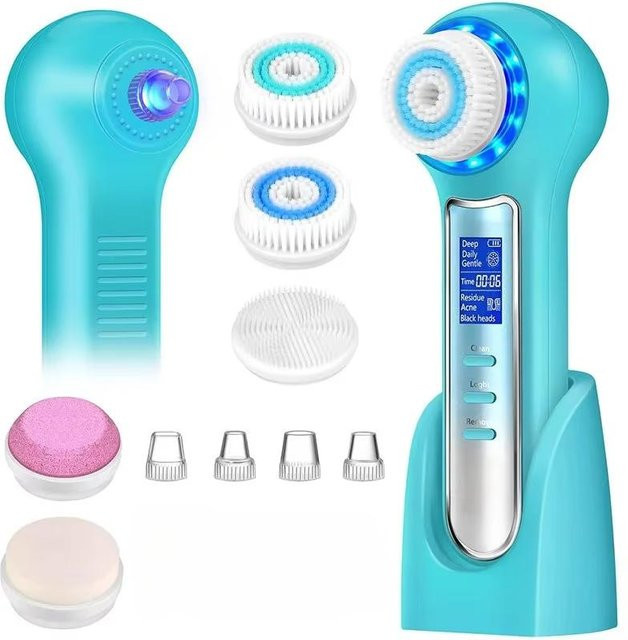 Binchi Health Electronics Elektrische Gesichtsreinigungsbürste, Turquoise, Unisex - Bild 1