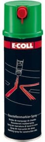 E-COLL Baustellenmarkierspray Grün 500 ml - Bild 1