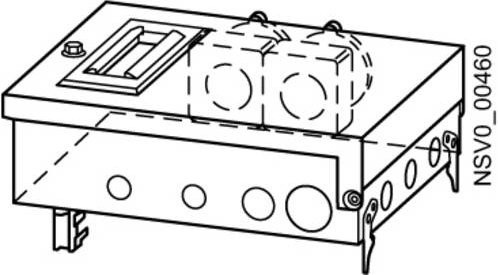 Siemens Abgangskasten BVP:203148 BD2-AK2X/2CEE165S14 Lichtgrau 3polig 16A 400 V/AC - Bild 1