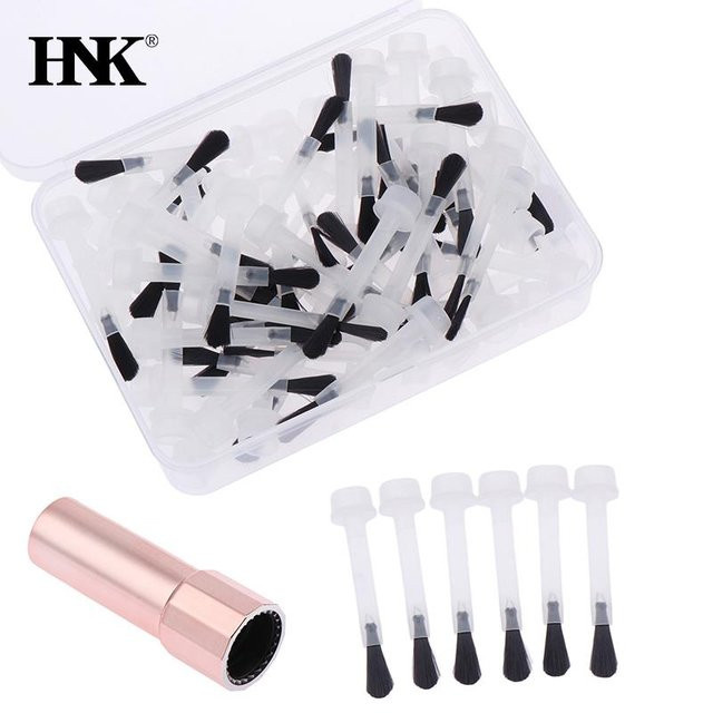 HNKMP Einweg-Nagellackbürsten, 50 Stück, Applikatoren - Bild 1