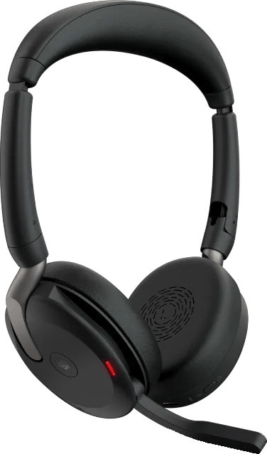 Jabra Evolve2 65 Flex Link380c UC Stereo On-Ear Headset mit Bluetooth und USB-C in Schwarz - Bild 2