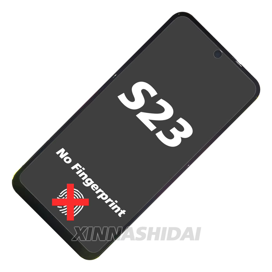 Samsung S23 LCD-Display mit Rahmen und Touchscreen Digitizer in Schwarz - Bild 3