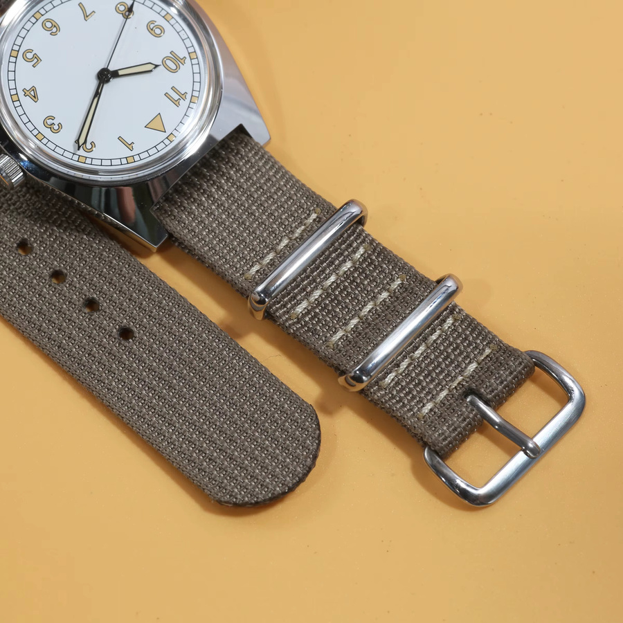 HEIMDALLR Pilotenuhr, Handaufzug, Edelstahl, 36 mm, Unisex - Bild 3