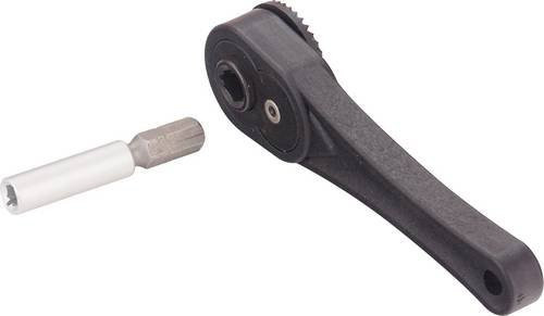 Donau Elektronik MBS09 Bit-Ratsche 1/4 Zoll (6,3 mm) in Schwarz - Bild 1