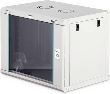 Digitus DN-37104 19 Zoll Netzwerkschrank 7 HE in Grau (RAL 7035) - Bild 1