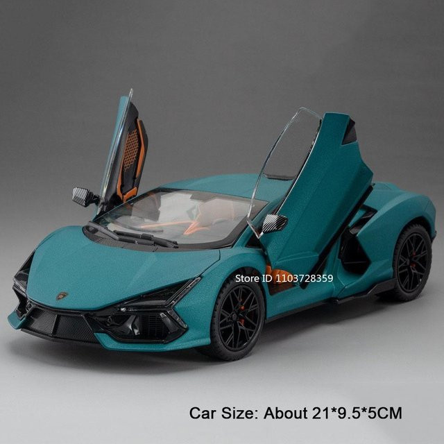 Linyi toy car Countach Lp500S Revuelto Modell, 1:24, mit Licht und Sound, ab 14 Jahren - Bild 1