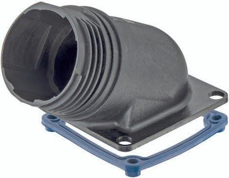 HARTING Anbaugehäuse 09 15 503 0901 09155030901 in Schwarz aus Kunststoff - Bild 1