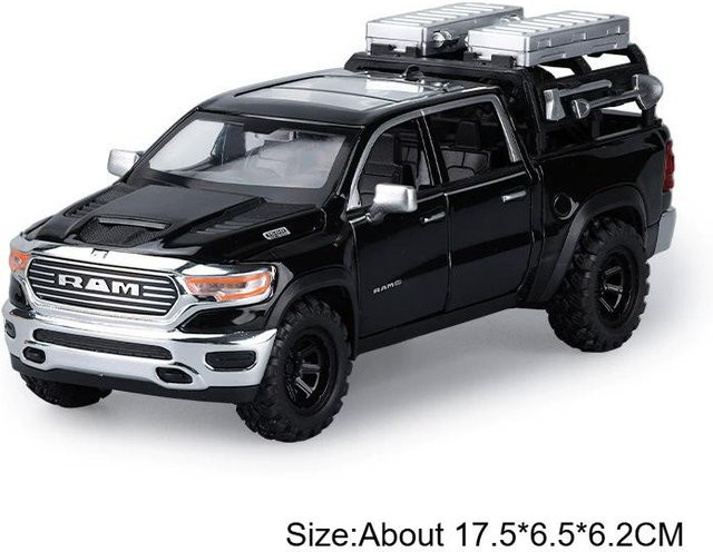 Linyi toy car Ram Pickup Mammoth, Modell Spielzeug, 1:32, mit Musik und Licht, ab 14 Jahren - Bild 1