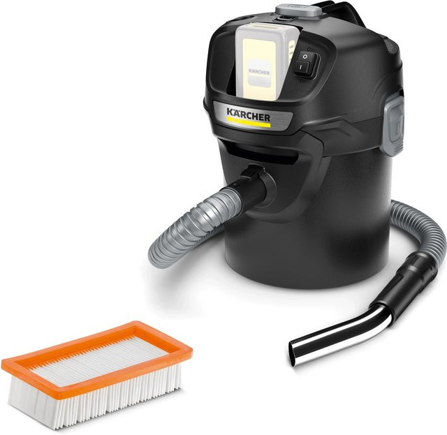 Kärcher Aschesauger AD 2 Battery Akku-Staubsauger in Schwarz - Bild 1
