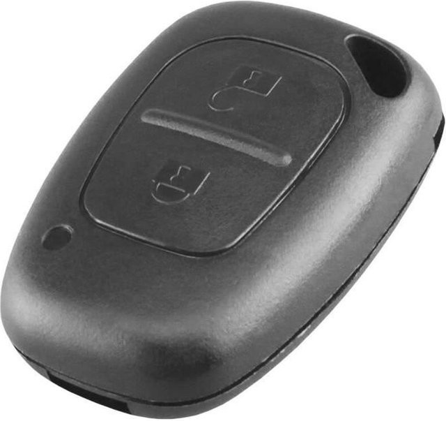OcioDual 2-Tasten Schlüsselhülle für Renault Trafic Master Nissan Interstar Primastar Kangoo Opel Vivaro in Schwarz - Bild 1
